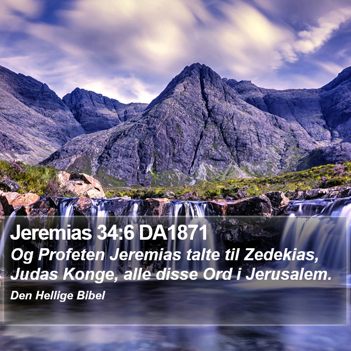 Jeremias 34:6 DA1871 Bible Study