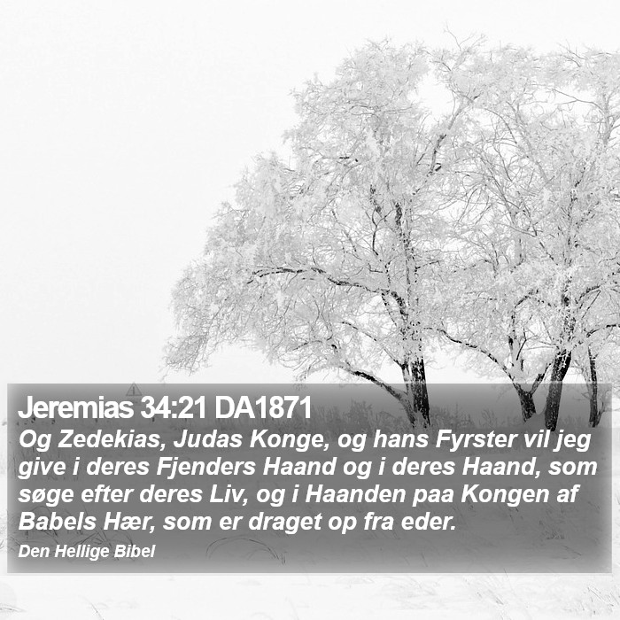 Jeremias 34:21 DA1871 Bible Study