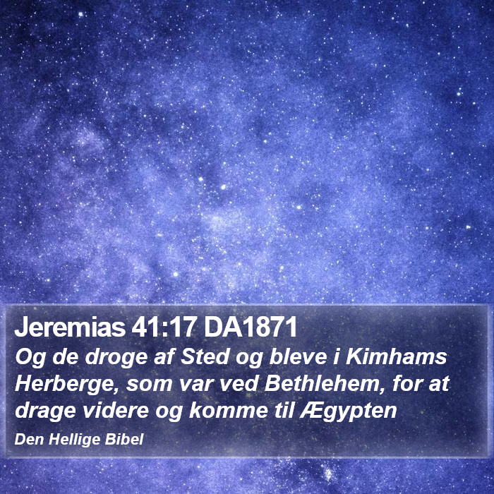 Jeremias 41:17 DA1871 Bible Study