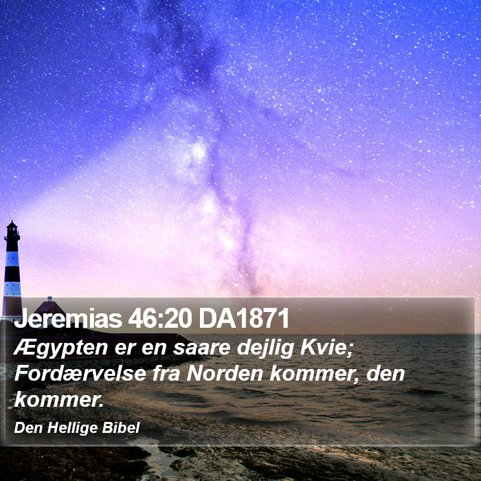 Jeremias 46:20 DA1871 Bible Study