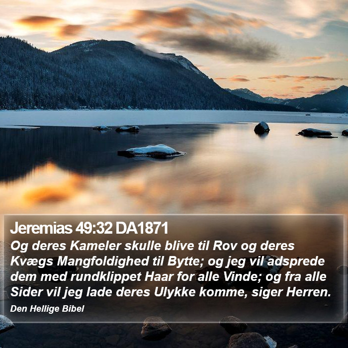 Jeremias 49:32 DA1871 Bible Study