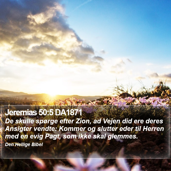 Jeremias 50:5 DA1871 Bible Study