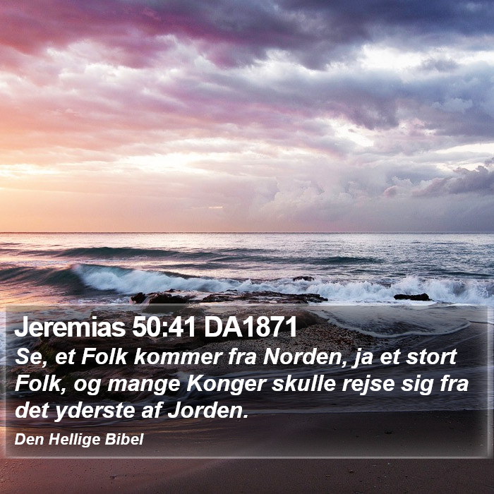 Jeremias 50:41 DA1871 Bible Study