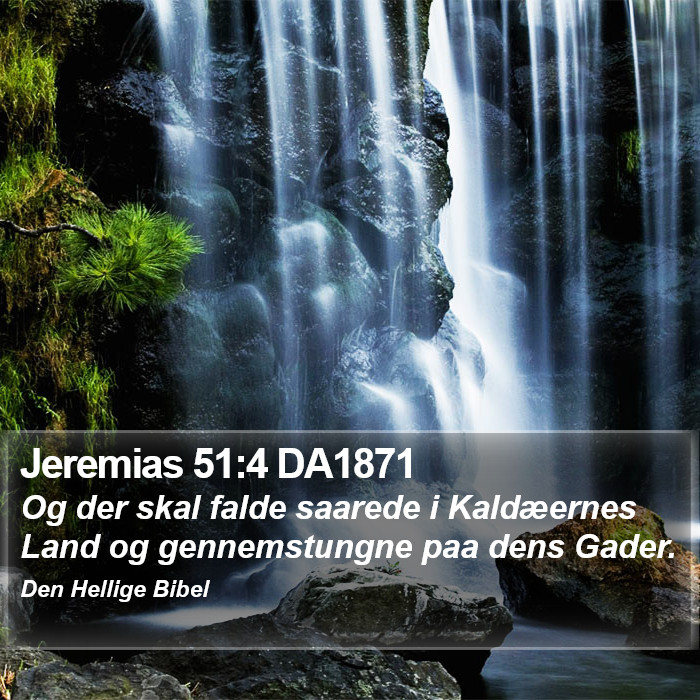 Jeremias 51:4 DA1871 Bible Study