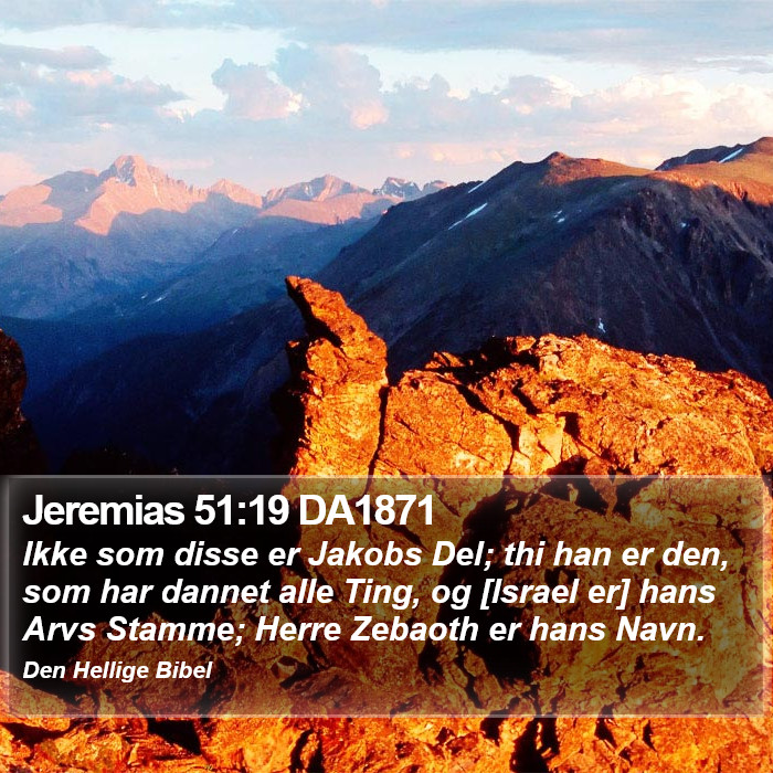 Jeremias 51:19 DA1871 Bible Study