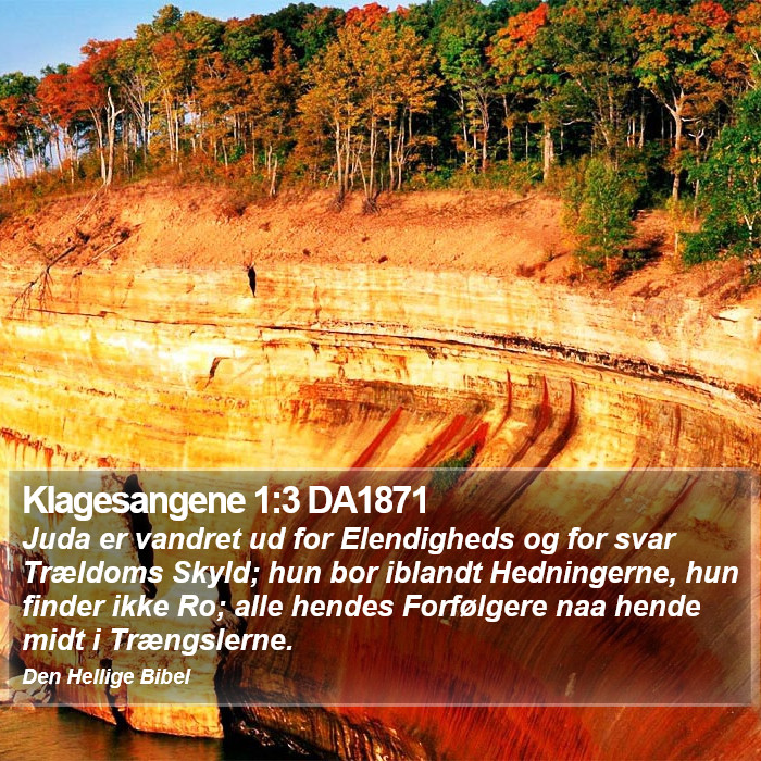 Klagesangene 1:3 DA1871 Bible Study