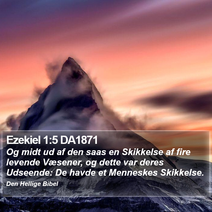 Ezekiel 1:5 DA1871 Bible Study