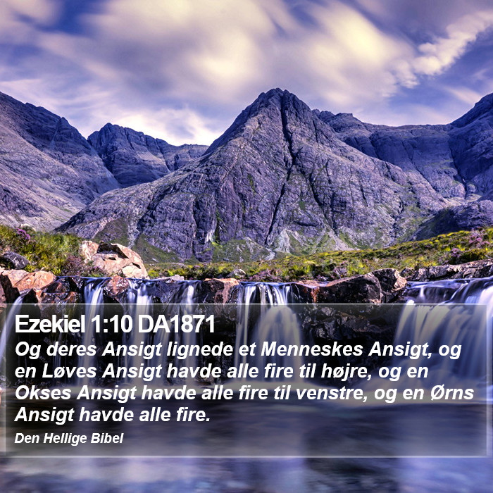 Ezekiel 1:10 DA1871 Bible Study