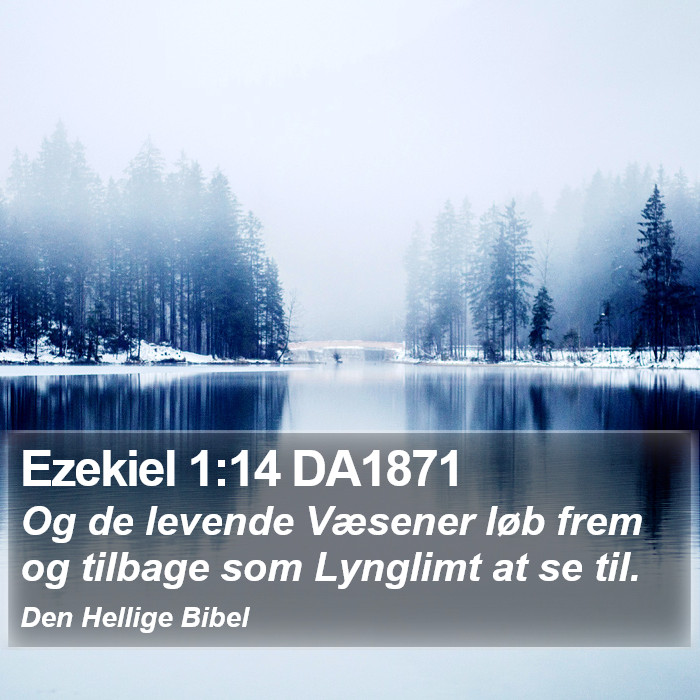 Ezekiel 1:14 DA1871 Bible Study