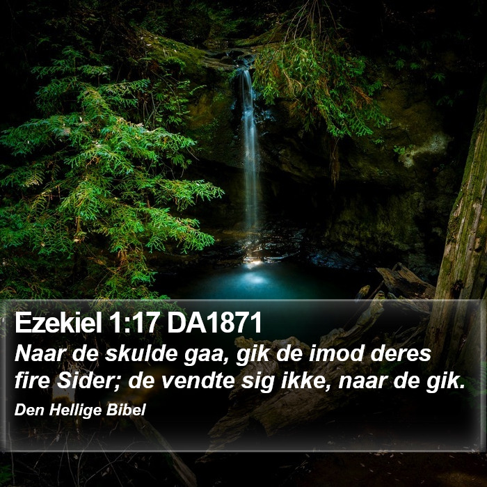 Ezekiel 1:17 DA1871 Bible Study