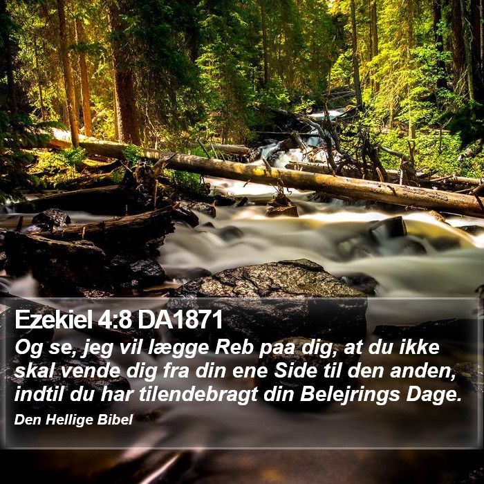 Ezekiel 4:8 DA1871 Bible Study