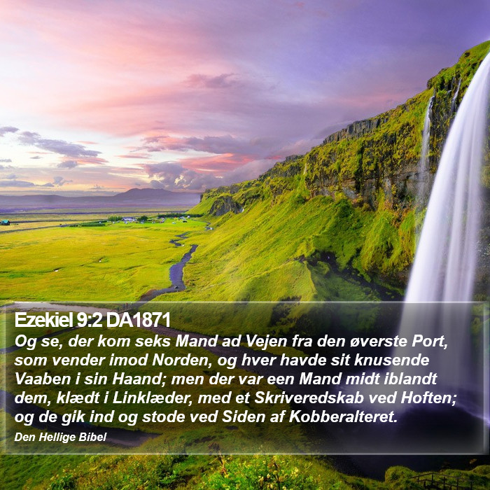 Ezekiel 9:2 DA1871 Bible Study