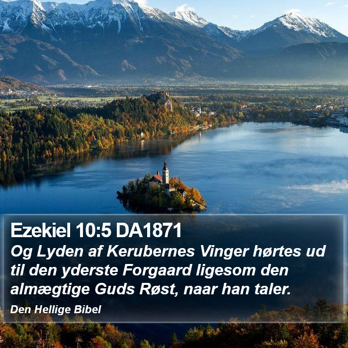 Ezekiel 10:5 DA1871 Bible Study