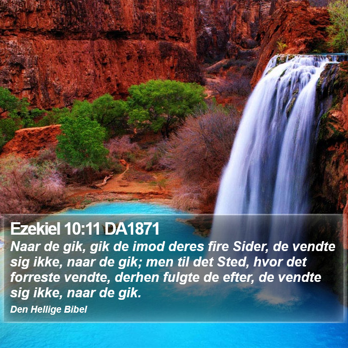 Ezekiel 10:11 DA1871 Bible Study