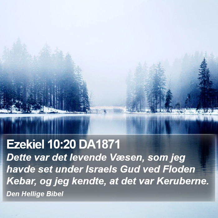 Ezekiel 10:20 DA1871 Bible Study