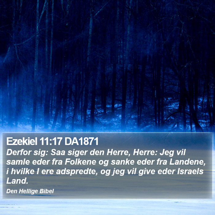 Ezekiel 11:17 DA1871 Bible Study
