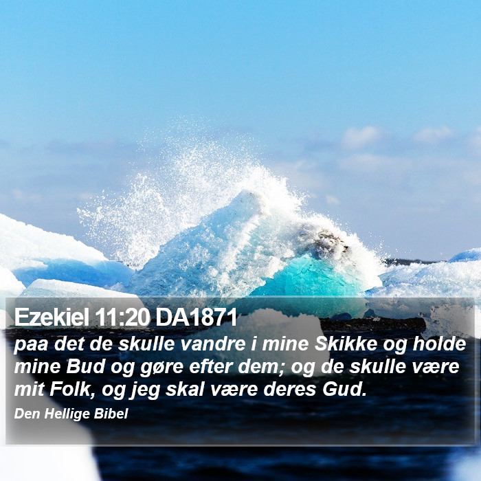 Ezekiel 11:20 DA1871 Bible Study