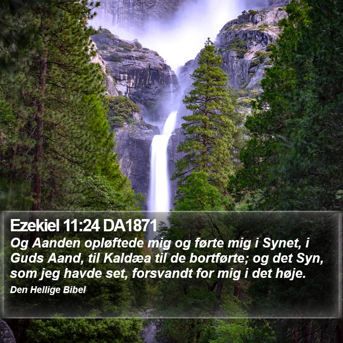 Ezekiel 11:24 DA1871 Bible Study