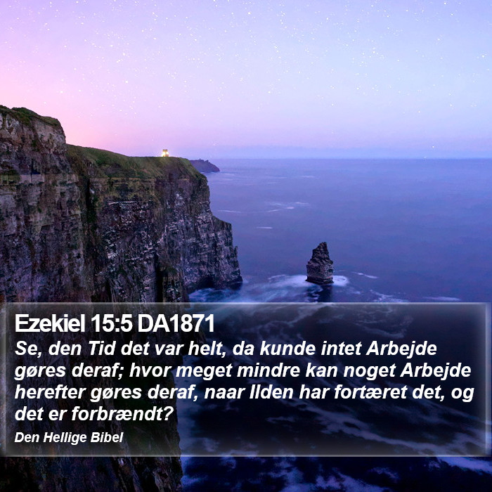 Ezekiel 15:5 DA1871 Bible Study