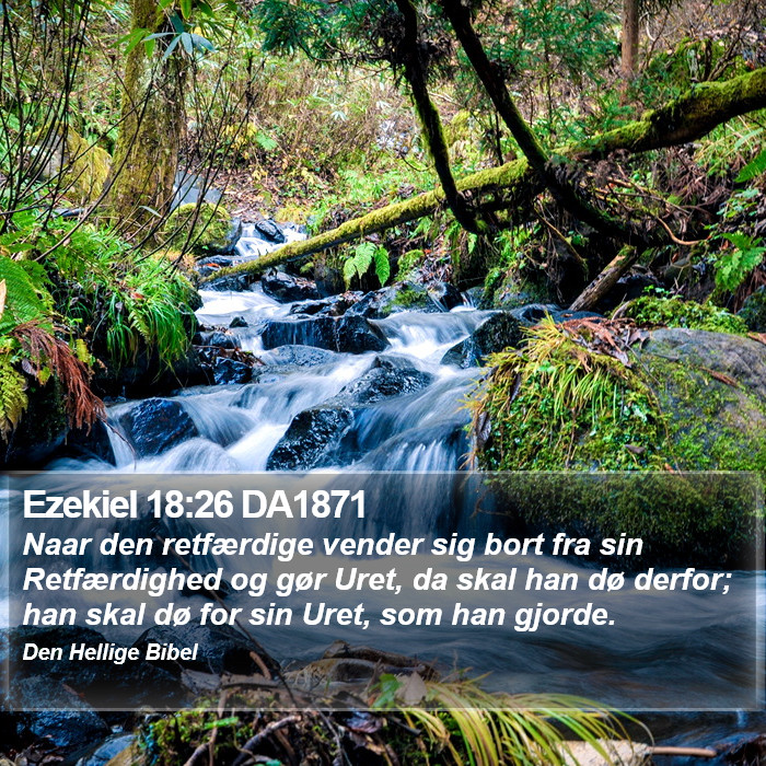 Ezekiel 18:26 DA1871 Bible Study