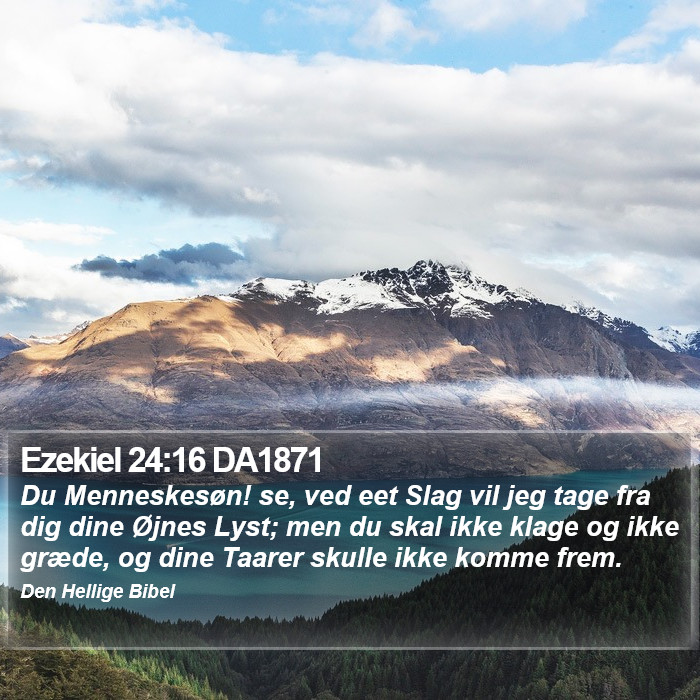 Ezekiel 24:16 DA1871 Bible Study