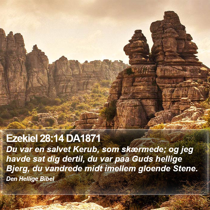 Ezekiel 28:14 DA1871 Bible Study