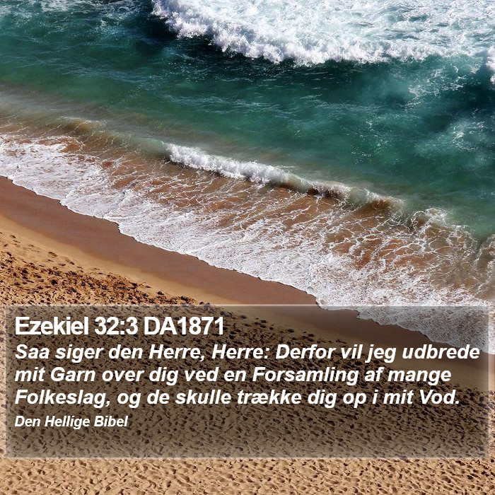 Ezekiel 32:3 DA1871 Bible Study