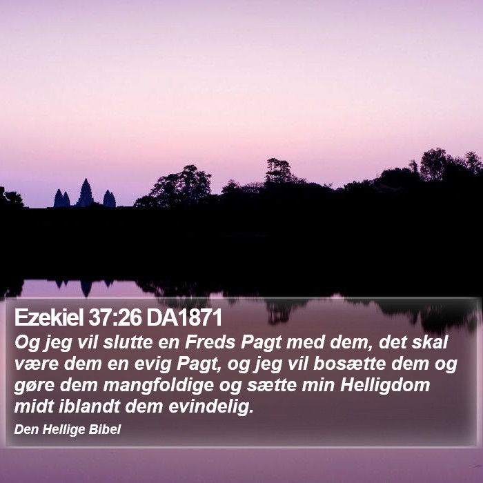 Ezekiel 37:26 DA1871 Bible Study