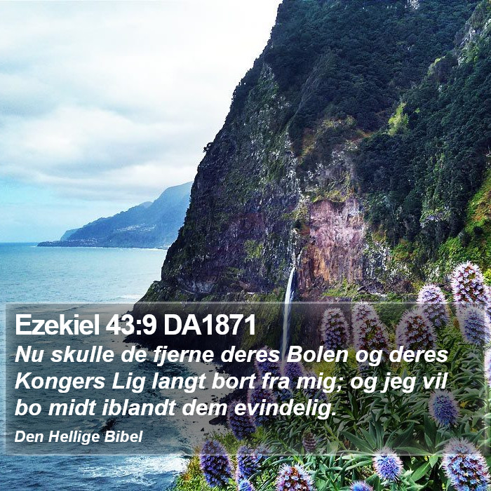 Ezekiel 43:9 DA1871 Bible Study