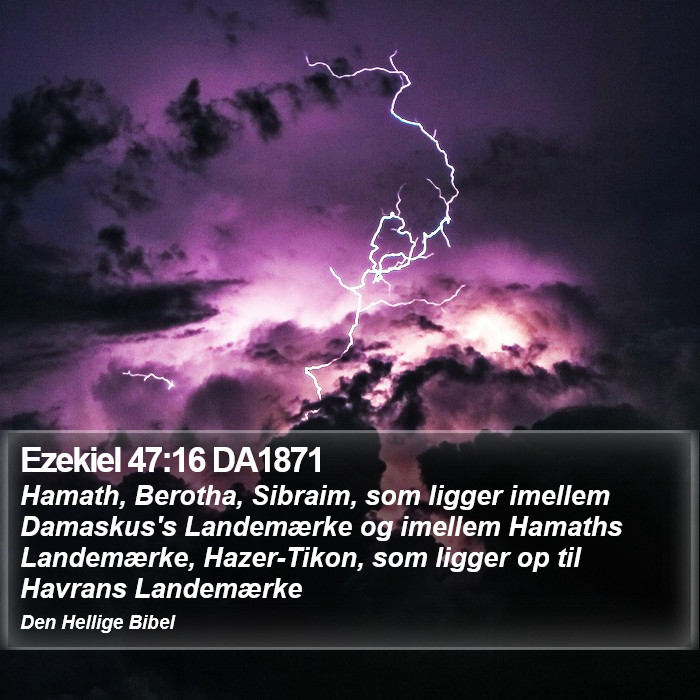 Ezekiel 47:16 DA1871 Bible Study