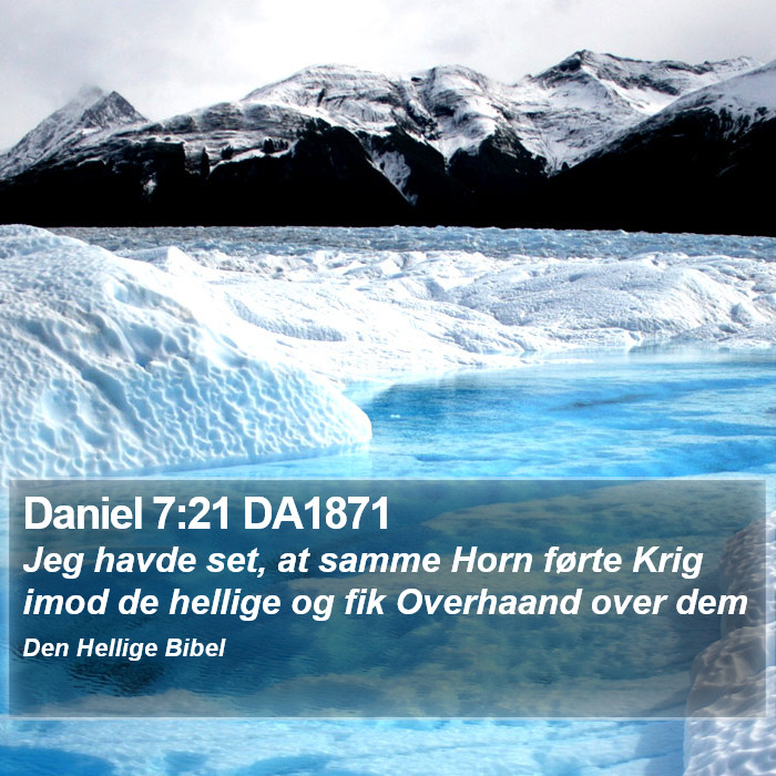 Daniel 7:21 DA1871 Bible Study