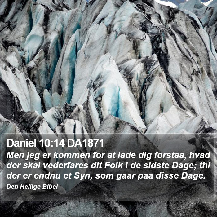 Daniel 10:14 DA1871 Bible Study