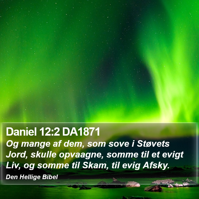 Daniel 12:2 DA1871 Bible Study