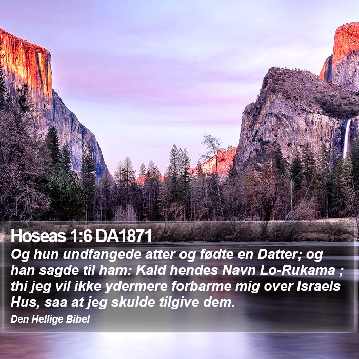 Hoseas 1:6 DA1871 Bible Study