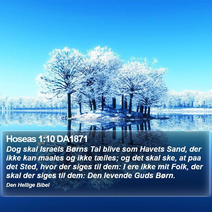 Hoseas 1:10 DA1871 Bible Study