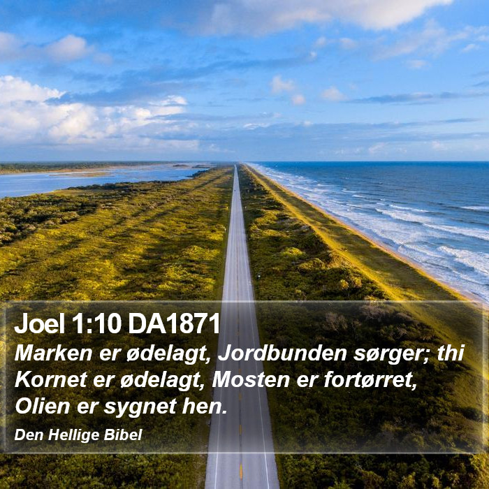 Joel 1:10 DA1871 Bible Study