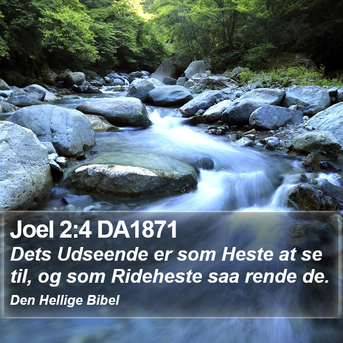 Joel 2:4 DA1871 Bible Study