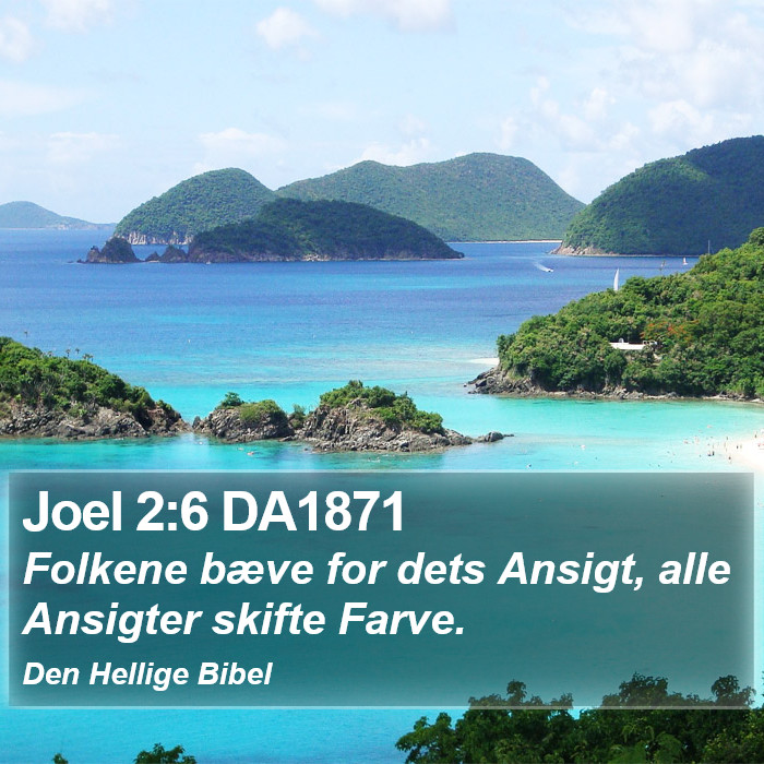 Joel 2:6 DA1871 Bible Study