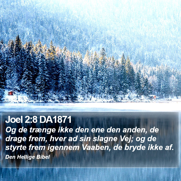 Joel 2:8 DA1871 Bible Study
