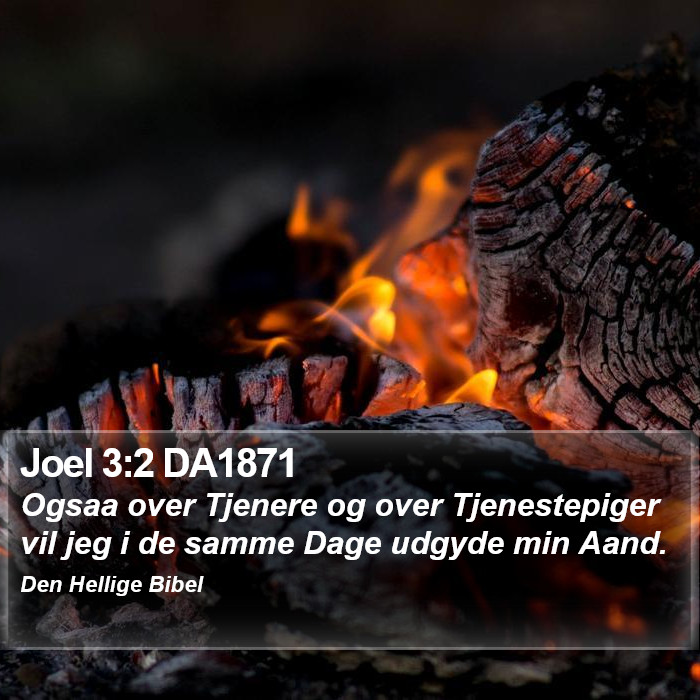 Joel 3:2 DA1871 Bible Study