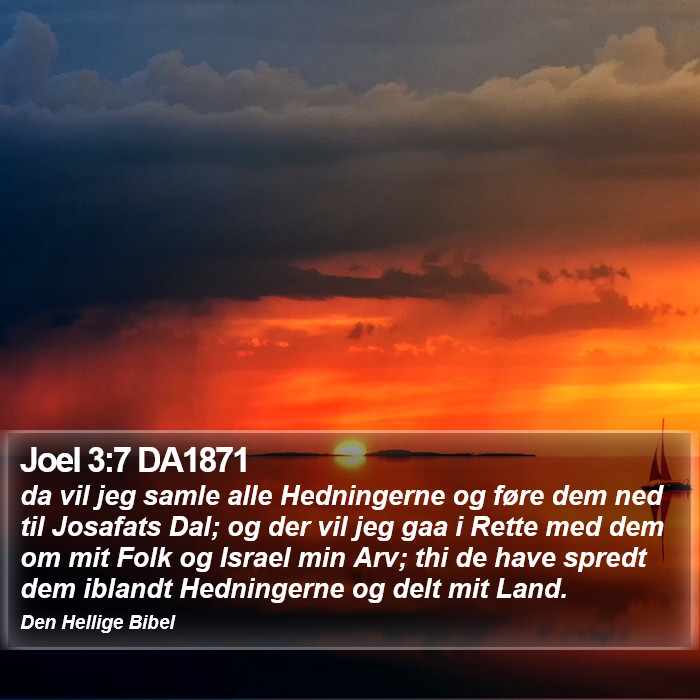 Joel 3:7 DA1871 Bible Study