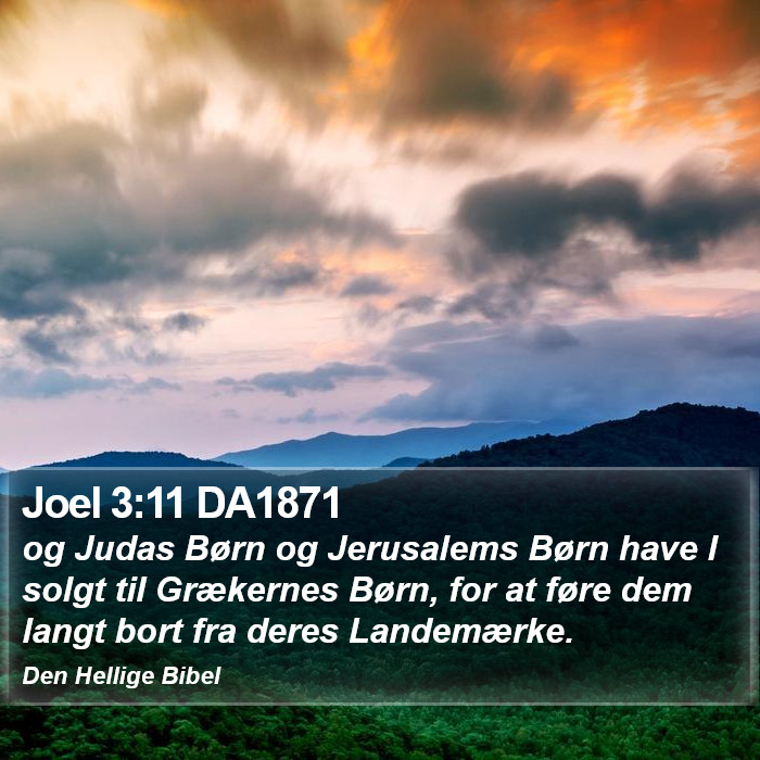 Joel 3:11 DA1871 Bible Study