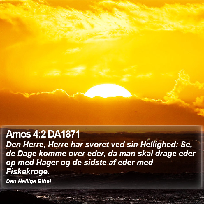 Amos 4:2 DA1871 Bible Study