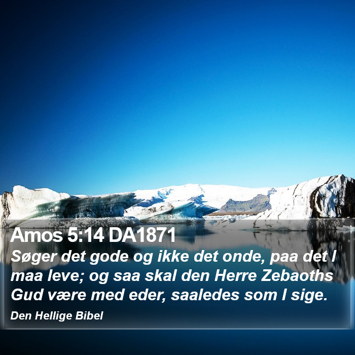 Amos 5:14 DA1871 Bible Study