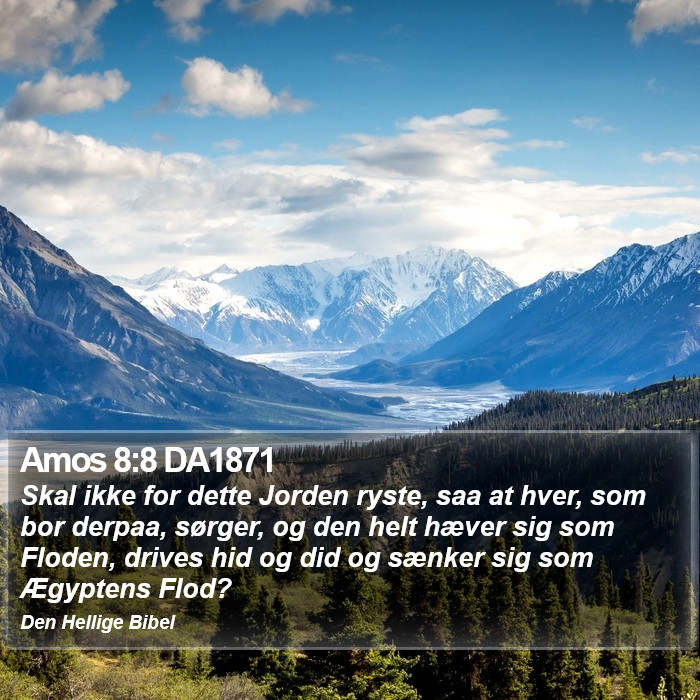 Amos 8:8 DA1871 Bible Study