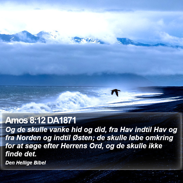 Amos 8:12 DA1871 Bible Study