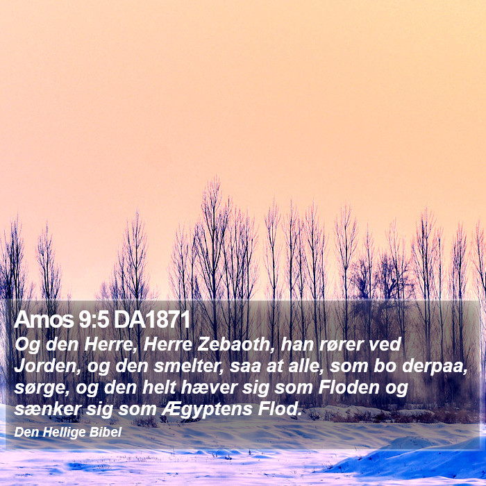 Amos 9:5 DA1871 Bible Study