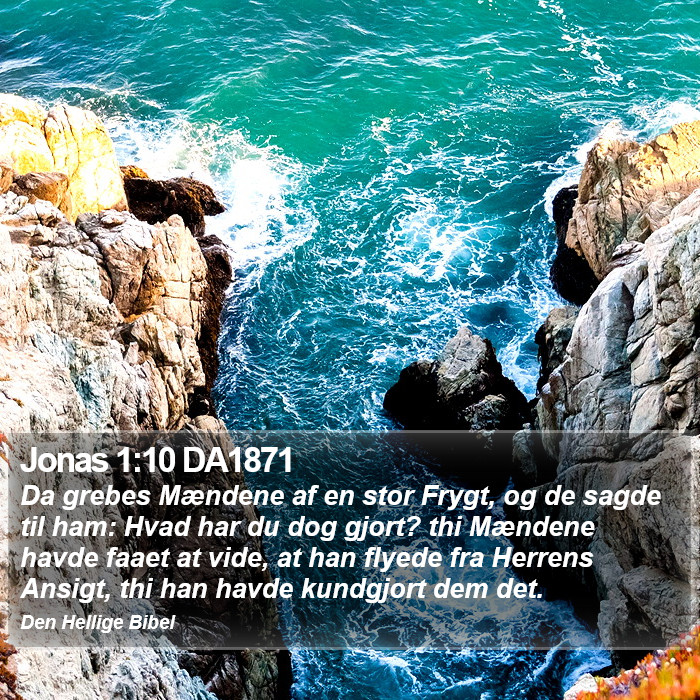 Jonas 1:10 DA1871 Bible Study