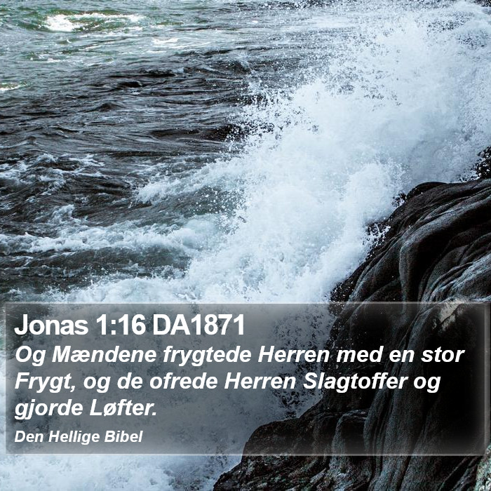 Jonas 1:16 DA1871 Bible Study