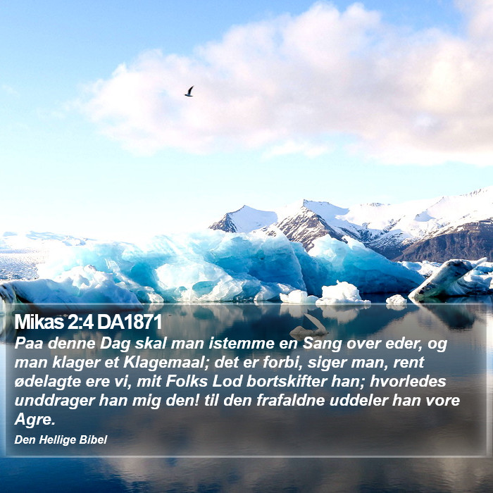 Mikas 2:4 DA1871 Bible Study